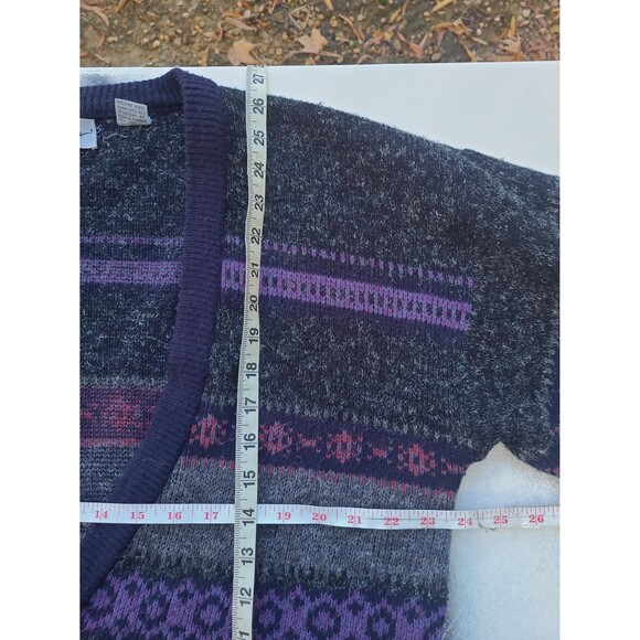 Vtg Zeppelin Button up Cardigan Sweater - Picture 9 of 9